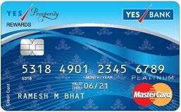 Yes Prosperity Rewards Plus Credit Card