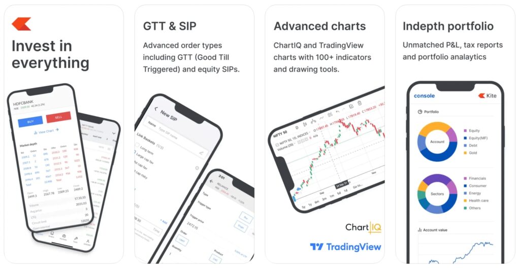 Zerodha KITE Trading App