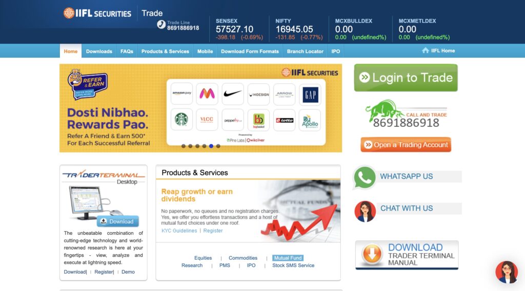 IIFL Securities Stock Trading Platforms